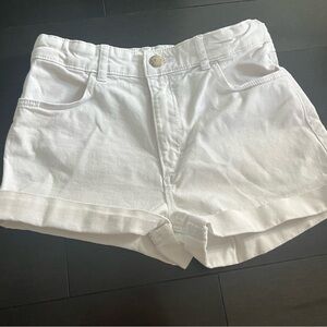 H&M White Jean Shorts for Women